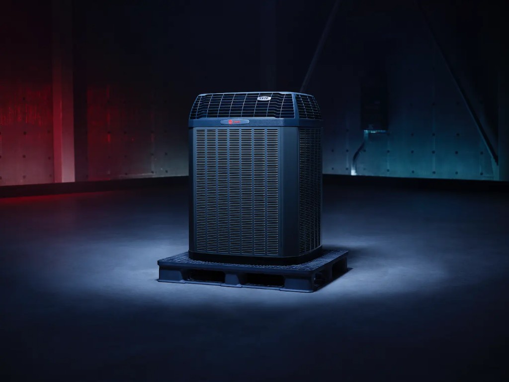 Trane 20 TruComfort variable-speed condenser with WeatherGuard top